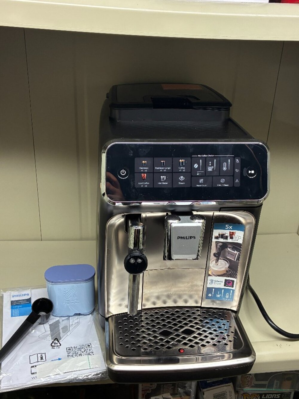 Philips Barista White Espresso Machine